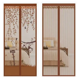 Anti-Mosquito Ventilated Magnetic Door Curtain Partition