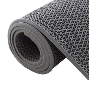 Anti Skid PVC Floor Mat Hydrophobic and Waterproof Safety Upgrade