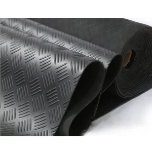 Anti Slip Checker Pattern Rubber Floor Mat