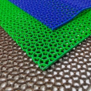 Anti-Slip Elastic Durable PVC Flooring Mat for Indoor and Outdoor Areas