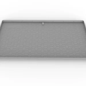 Anti-Slip Floral Pattern Thick PU Foam Floor Mat for Bathroom, Living Room, Kitchen and Bedroom