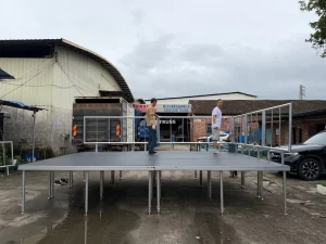 Anti-Slip Mobile Aluminum Event Stage Podium for Concerts and Weddings
