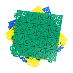 Anti-Slip PP Interlocking Sports Flooring Tiles for Basketball and Pickleball Courts