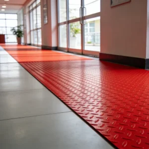 Anti-Slip PVC Coin Garage Car Floor Mat Roll