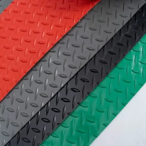 Anti Slip PVC Flooring Mat for Garage and Sports Venues Waterproof Eco Friendly