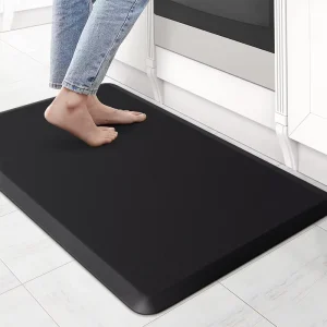 Anti Slip PVC Kitchen Floor Mats Anti Fatigue Mats for Office Bedroom Living Room Bathroom Study Fall Season Use