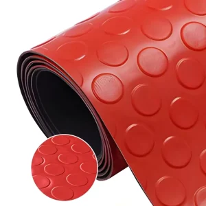 Anti Slip Thickened PVC Floor Mat Wear Resistant Oxford Carpet Waterproof for Factory Warehouse Cement Outdoor Use