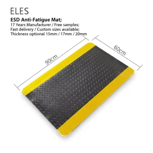 Anti-Static Anti-Fatigue Slip-Resistant Wear-Resistant PVC Floor Mat