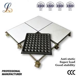 Anti-Static HPL PVC-Covered Raised Floor Platform for Data Centers and Server Rooms