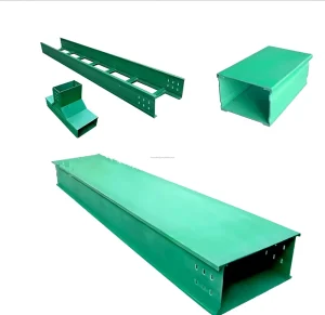 Anti aging Weatherproof Steel Solid Through Hot Dip Galvanized Cable Trough for Chemical Industry