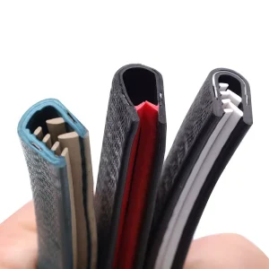 Anti collision and Anti skid PVC Automobile Gap Sealing Strip Eco friendly Cutting Service Available