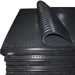 Anti-slip 1830x1220mm Rubber Floor Mat 17mm 12mm 20mm Anti-fatigue Cow and Horse Stall Mat