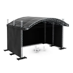 Arch Stage Trusses Structure 8x6M ARC Roof Truss Systems Rigging Truss Display for Lights Event Concert