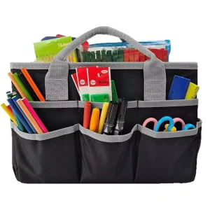 Art Craft 600D Oxford Carry Bag Multi Compartment Storage Organizer for Teacher Artist Scrapbook Accessories Medical Tools