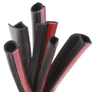 B-Type 5M Industrial Silicone Weather Strip Car Door Seal Crash Protection Sound Insulation Welding Extrusion