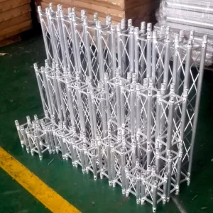B10-Q Aluminum Alloy 6082-T6 Stage and Lighting Truss 100*100mm TUV CE Certified