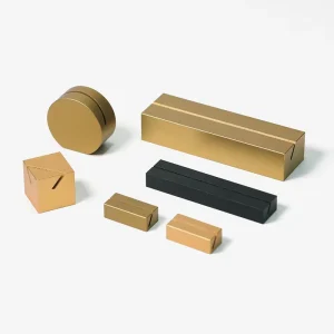 BECORA Modern Luxury Metal Business Card Holder Stand Desk Organizer for Office Home Decor. and Customizable