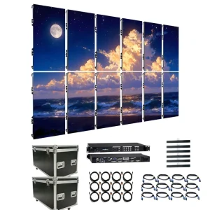BM LED Roller Shutter Display Screen Outdoor Advertising Solutions Indoor Flexible LED Panel for Retail Store Applications
