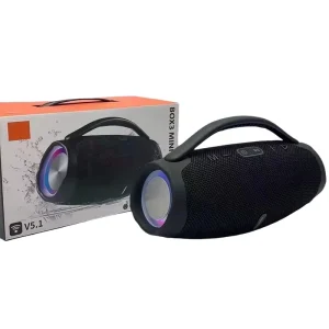 BOX3 MINI LED Handle Wireless BT Speaker Colorful Outdoor Portable Subwoofer Sound System Handheld Waterproof IPX4 Music Player