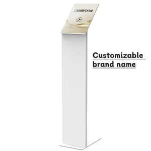 BOZE Infoboard Poster Stand Double Sided Sign Holder Directional Guidance Museums Art Galleries A3 A4 Size Metal Vertical Easy