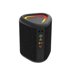 BT5.3 Speaker Portable Wireless Speakers with Led Light 24H Playtime Enhanced Bass IPX7 Waterproof Outdoor Speaker