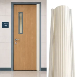 Baby Finger Pinch Guard Door Seal, Aluminium EPDM/Rubber, Screw Installation