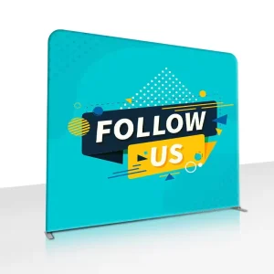 Backdrop Fabric Custom Portable Pop up Booth Advertising Show Display Stand Exhibition Wall Banner