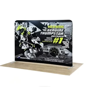 Backdrop Tension Wall Aluminum Frame Custom Designed Printed Wall with Stand