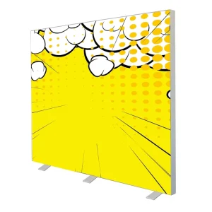 Backlit LED Textile Light Box with Aluminum Profile Frame