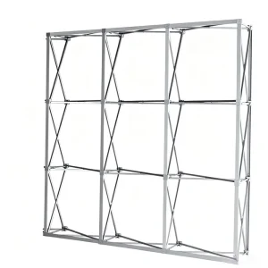 Banner Display Backdrop Stand Pop up Banner Media Background Printed Signage Wall Expandable Retractable Stand for Banners