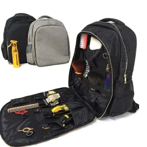 Barber Backpack Large Capacity Hairdressing Tool Bag with Multi-Pocket Organizer Waterproof Travel Storage for Clippers