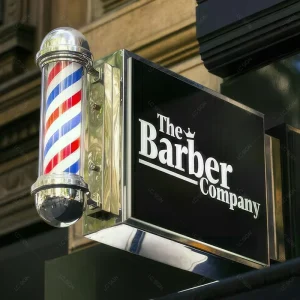 Barber Shop Outdoor Indoor LED Advertising Light Box Store Sign