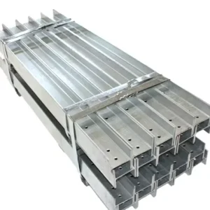 Beam A36 A572 Q235B G250 S235JR SS400 Grade Light Steel h Beam Frame Metal Carport Steel Structure Carport