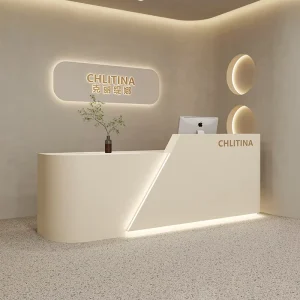 Beauty Salon Hotel Front Desk Cash Register Contemporary Bar Counter Dance Training Women’s Clothing Store Retail Store Gym