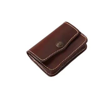 Best Real Leather ID Card Holder Business Card Holder Credit Card Holder Case 9193