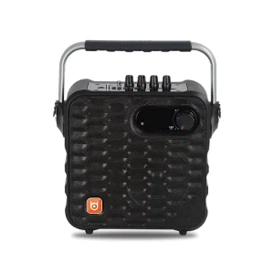 Best Selling 5.25″ Full Range Portable Speakers with Wireless Microphone USB Port Rechargeable Battery for Computer Mobile Phone