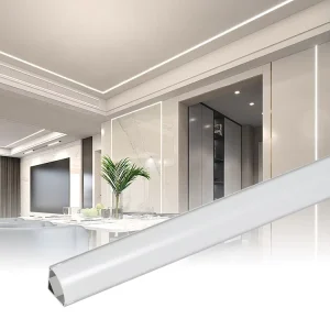 Best Selling Aluminum Profile Lighting Angle Extruded Aluminum Channel Light Linear Colored Led Profile Light