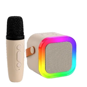 Best selling BT Speaker and Microphone All in one Speaker a Karaoke Wonder a Portable Wireless Speaker with a Microphone