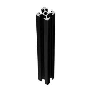 Black Aluminum Profiles T Slot Extrusion For Automated Line Material Handling System Cleanroom Equipment Waterproof