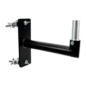 Black Aluminum Truss Vertical Attachment Audio Speaker Mounting Bracket