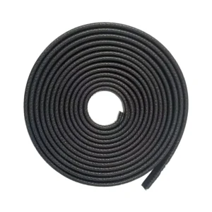 Black Car Anti Collision Door Edge Guard Protection Rubber Strip