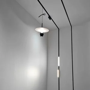 Black White Gold DC 48V Magnetic Track Light With LED Remote Control 5 CCT Recessed Surface Track Spotlight