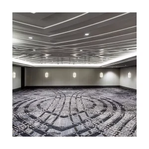 Blue Carpet Custom Luxury Floor Carpet Hotel Floor Carpet