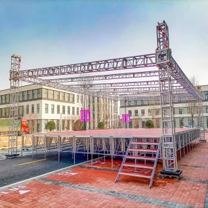 Bolt Plate Aluminum Light Truss for Concerts Events and Music Festival Lighting Suspension