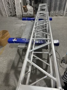 Bolt-Type Aluminum Alloy Square Truss Lightweight Durable Anti-Rust Silver/Black 1000kg Load Capacity