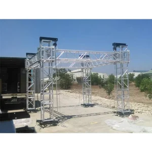 Bolt spigot Aluminum Stage Truss Roof Truss System Stage Lights Truss