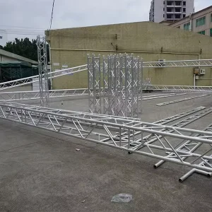 Box Truss System Aluminum Alloy Stage with Bracket