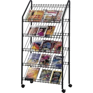 Brochure Display Rack Metal Magazine Rack Retail Display Wire Metal Magazine Rack