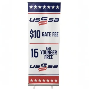 Business Roll-Up Banner 80x200cm or 85x200cm for Exhibitions and Trade Shows