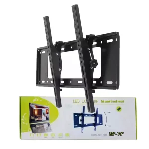 C55 OEM Factory 15° Tilting Fixed TV Wall Mount Bracket Steel 32-70 Inch